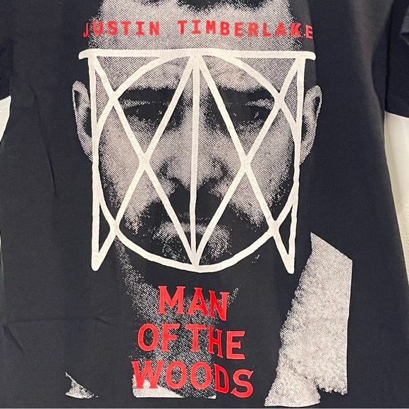 Justin Timberlake Man Of The Woods Tour Shirt - S - Picture 2 of 3